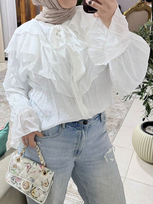 Ruffle blouse